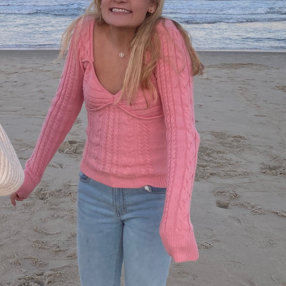 Pink Majorelle Sweater